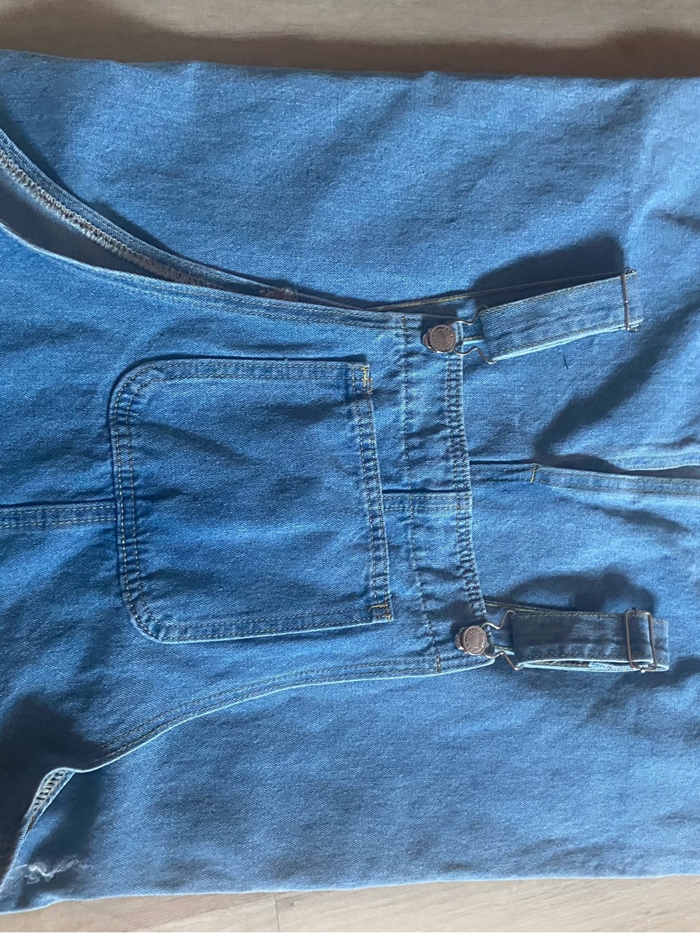 Source Unknown Blue Denim Women’s Jeans Overalls